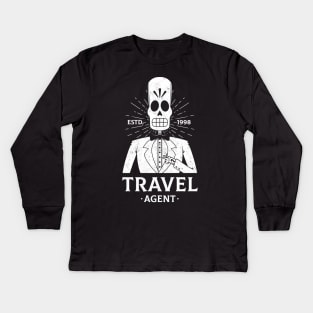 Travel Agent Kids Long Sleeve T-Shirt